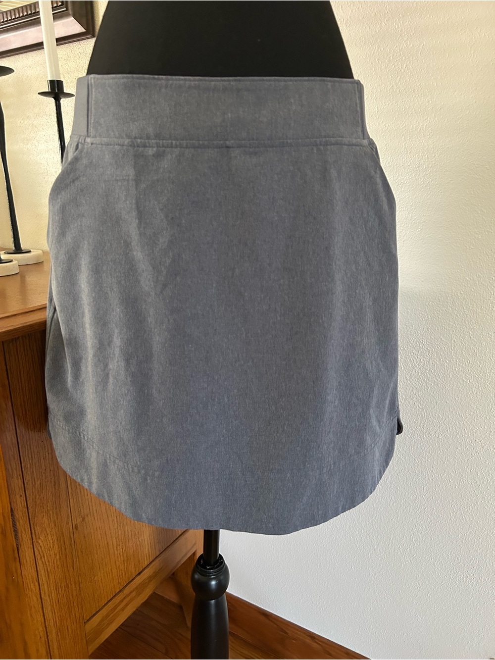 32 Degrees Light Blue Pull On Skirt Size Medium